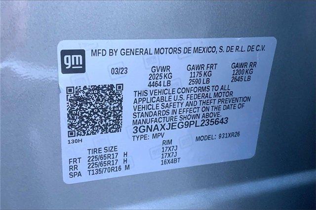 2023 Chevrolet Equinox Vehicle Photo in TOPEKA, KS 66609-0000