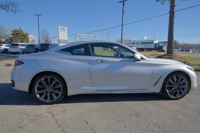 Used 2018 INFINITI Q60 Coupe RED SPORT with VIN JN1FV7EL2JM631255 for sale in Midlothian, VA