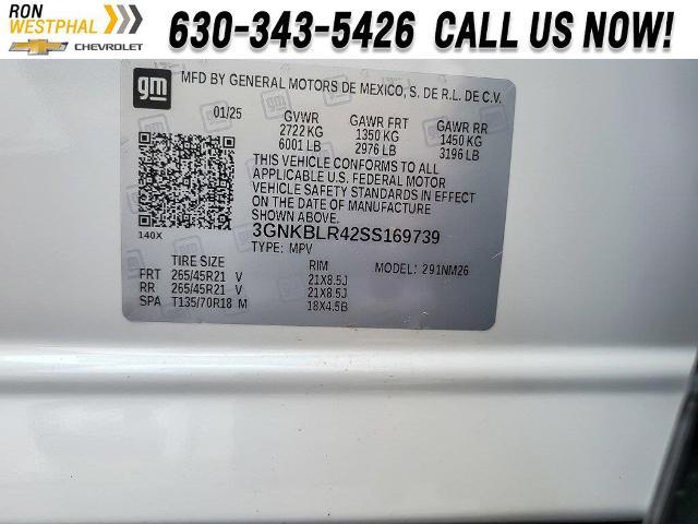 2025 Chevrolet Blazer Vehicle Photo in AURORA, IL 60503-9326