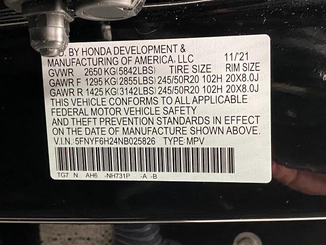 2022 Honda Pilot Vehicle Photo in Appleton, WI 54913