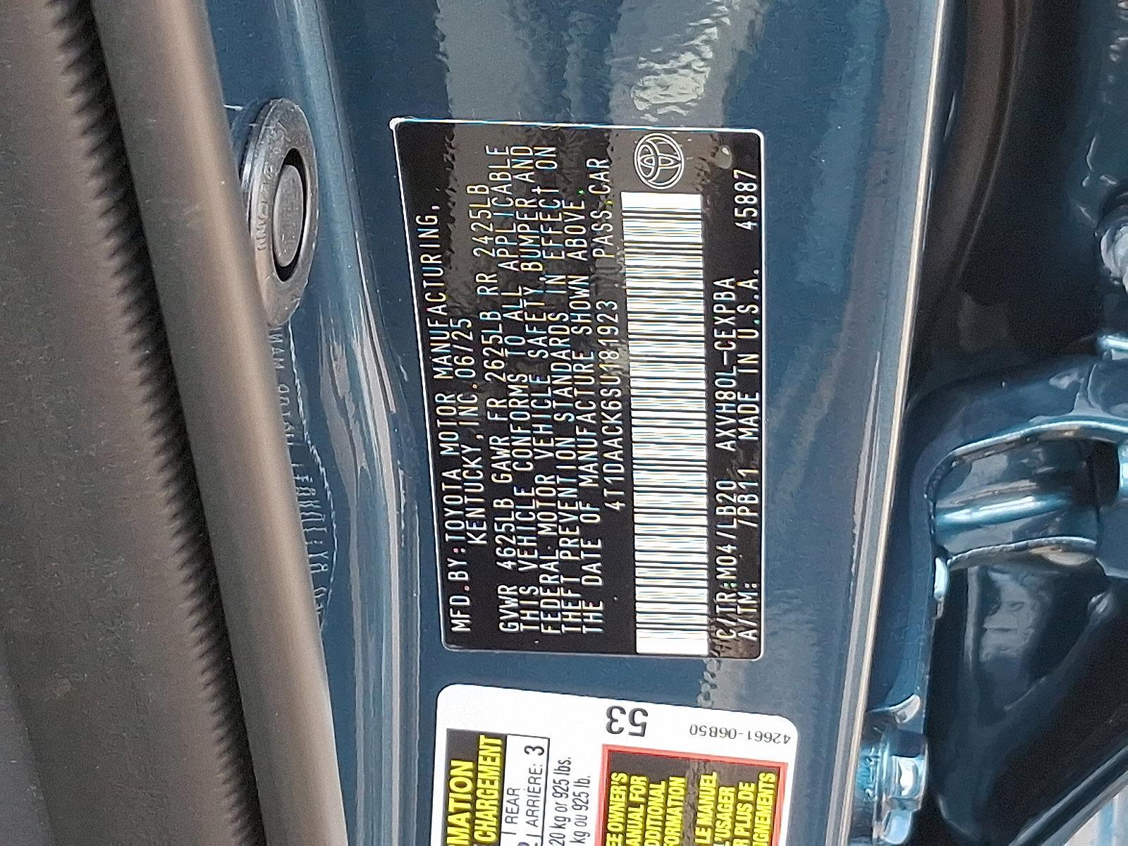 2025 Toyota Camry Vehicle Photo in Trevose, PA 19053
