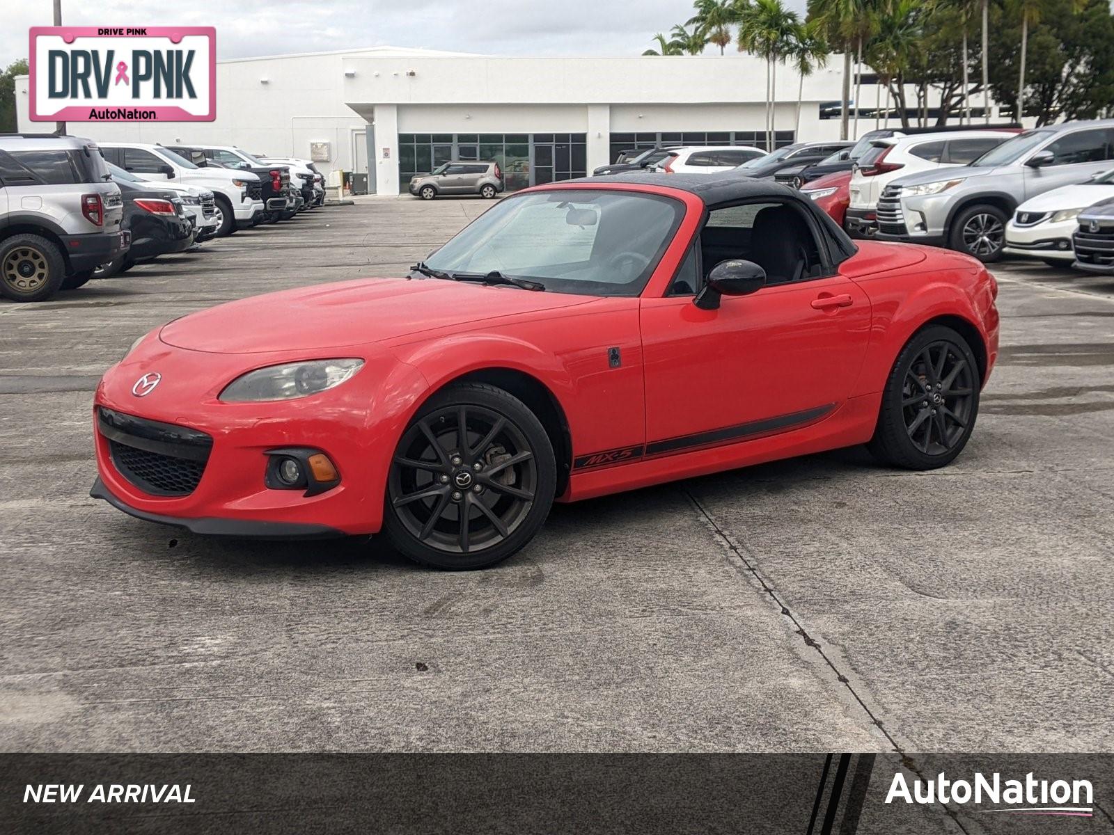 2015 Mazda MX-5 Miata Vehicle Photo in PEMBROKE PINES, FL 33024-6534