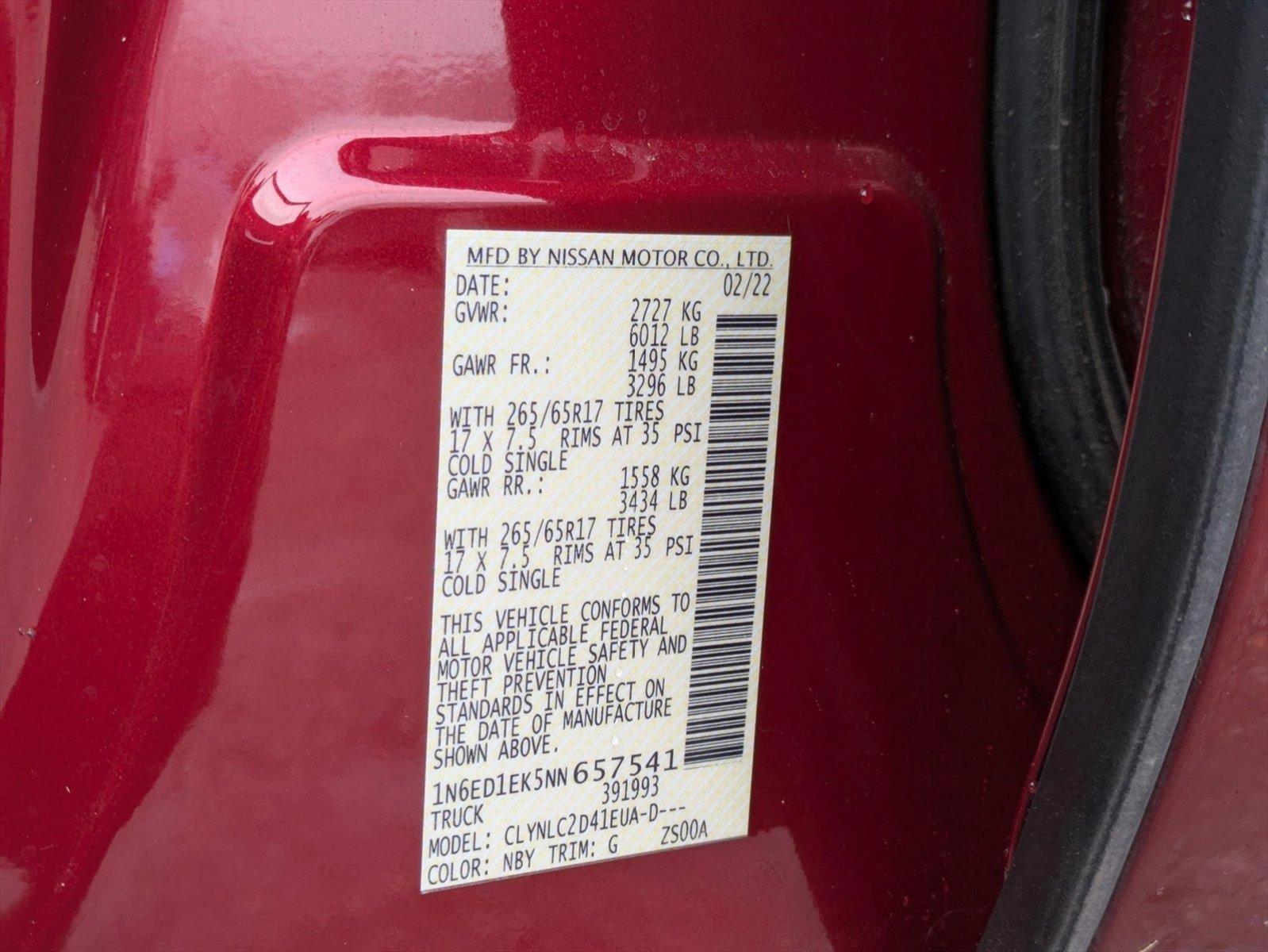 2022 Nissan Frontier Vehicle Photo in Spokane Valley, WA 99212