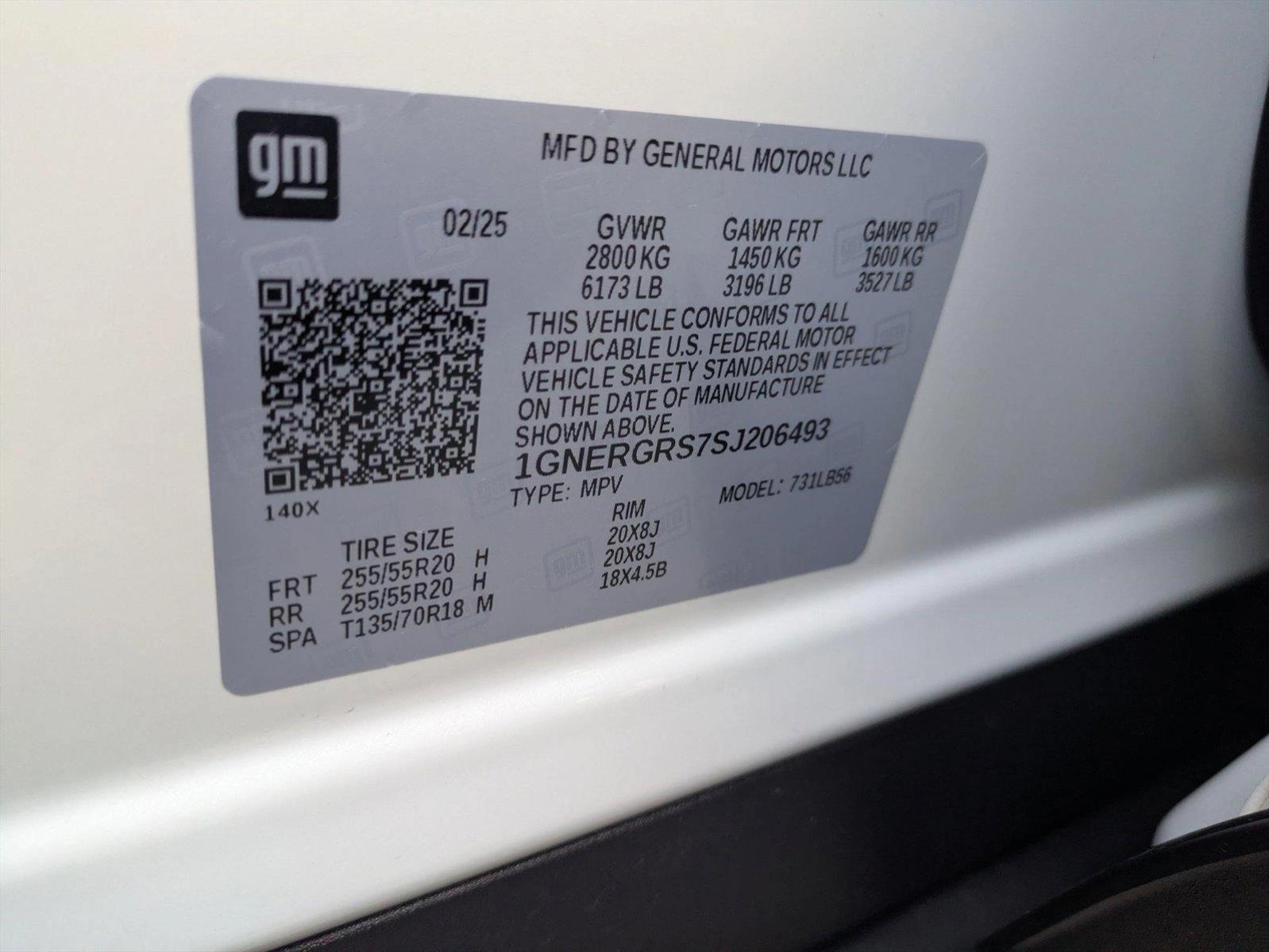 2025 Chevrolet Traverse Vehicle Photo in LAUREL, MD 20707-4697