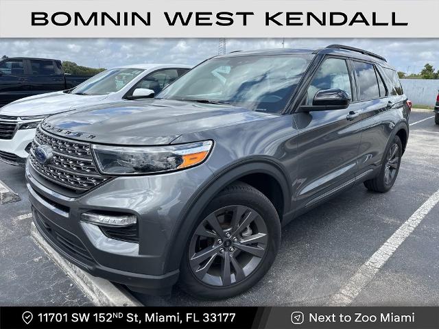 Used 2023 Ford Explorer XLT with VIN 1FMSK7DH2PGA22820 for sale in Miami, FL