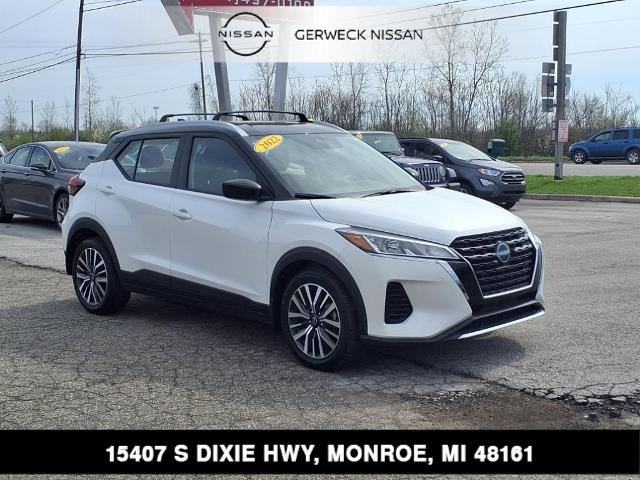 Used 2022 Nissan Kicks SV with VIN 3N1CP5CV4NL486595 for sale in Monroe, MI