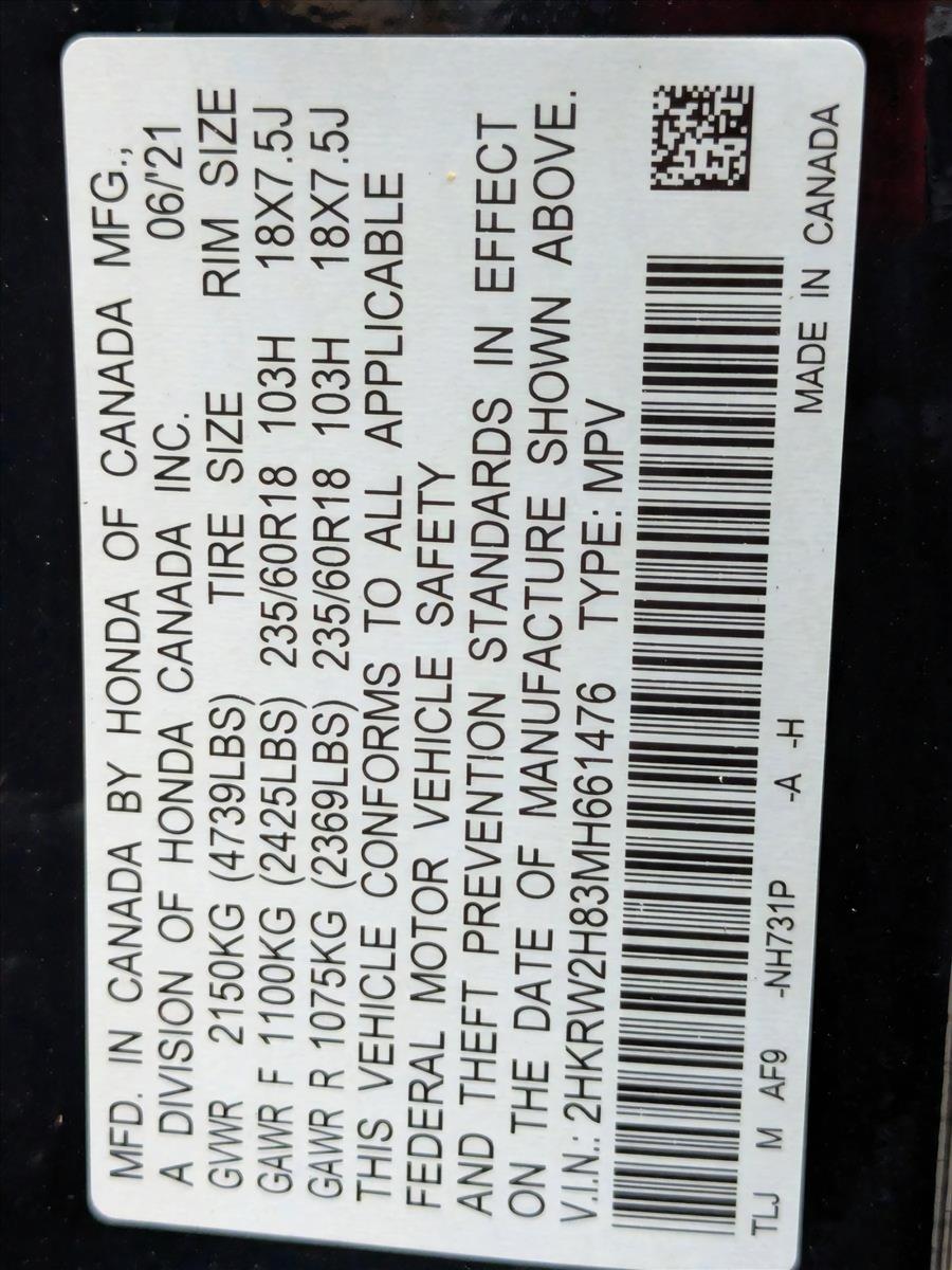 2021 Honda CR-V Vehicle Photo in Spokane, WA 99201