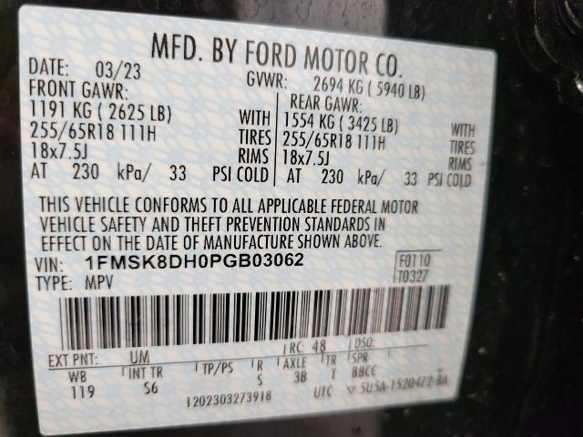 2023 Ford Explorer Vehicle Photo in Neenah, WI 54956