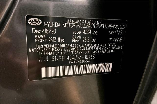 2021 Hyundai SONATA Vehicle Photo in Lees Summit, MO 64086