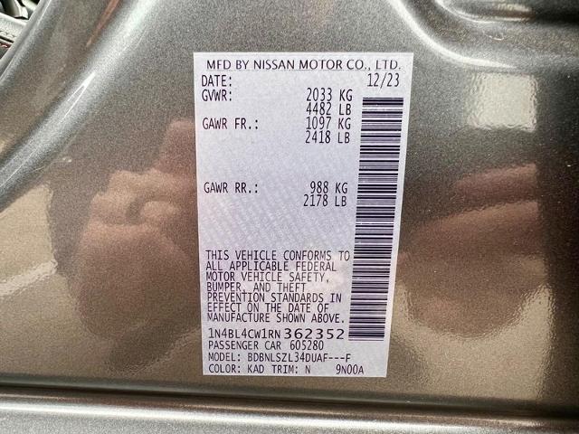 2024 Nissan Altima Vehicle Photo in EFFINGHAM, IL 62401-2832