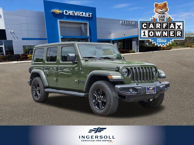 2021 Jeep Wrangler Unlimited Vehicle Photo in DANBURY, CT 06810-5034