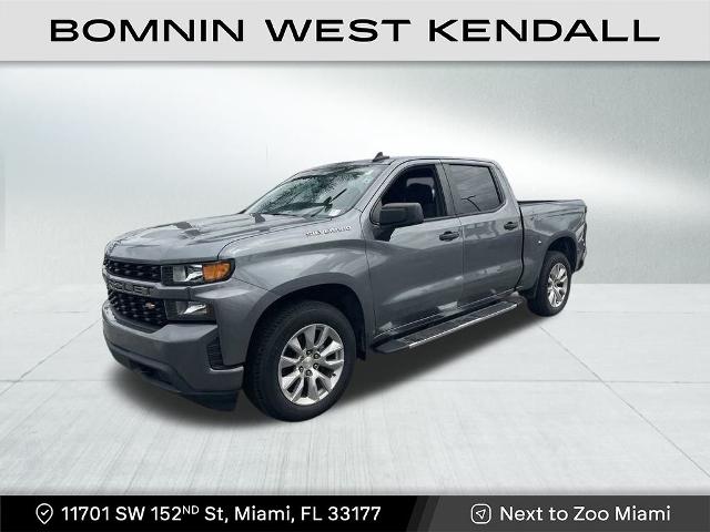 Used 2019 Chevrolet Silverado 1500 Custom with VIN 3GCPWBEF4KG305795 for sale in Miami, FL