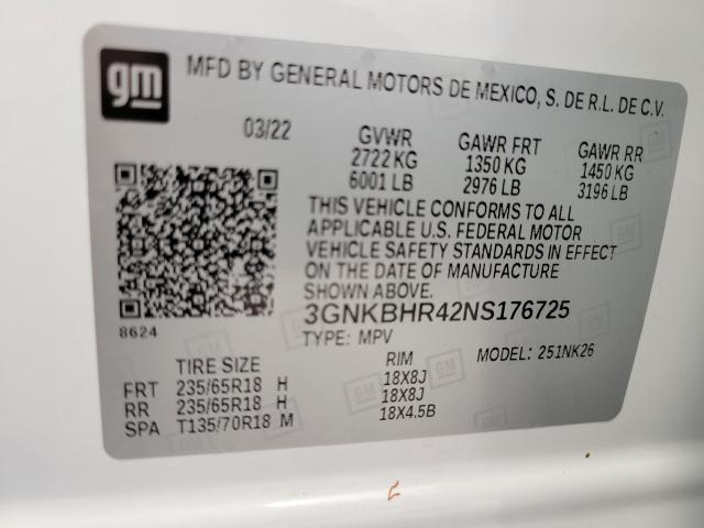 2022 Chevrolet Blazer Vehicle Photo in APPLETON, WI 54914-4656