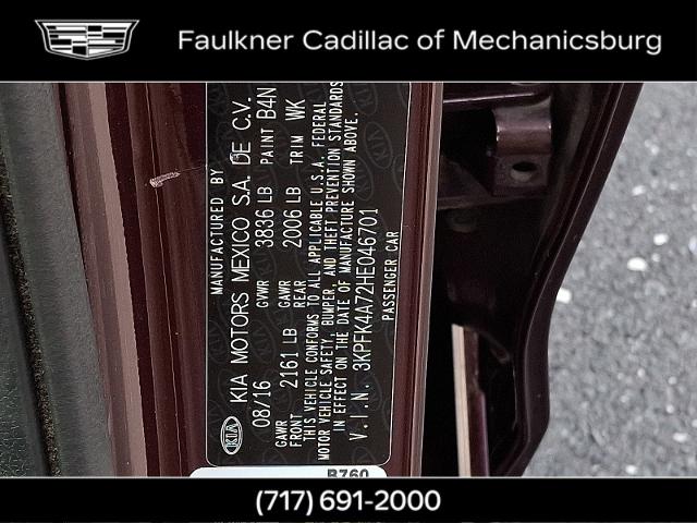 2017 Kia Forte Vehicle Photo in MECHANICSBURG, PA 17050-1707