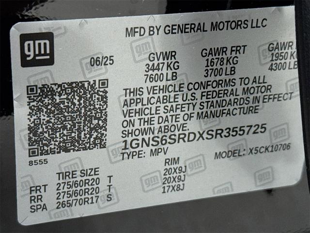 2025 Chevrolet Tahoe Vehicle Photo in EVERETT, WA 98203-5662