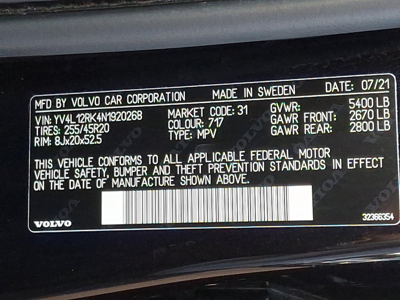 2022 Volvo XC60 Vehicle Photo in Trevose, PA 19053