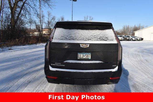 Certified 2021 Cadillac Escalade Sport Platinum with VIN 1GYS4GKL4MR298349 for sale in Alexandria, Minnesota