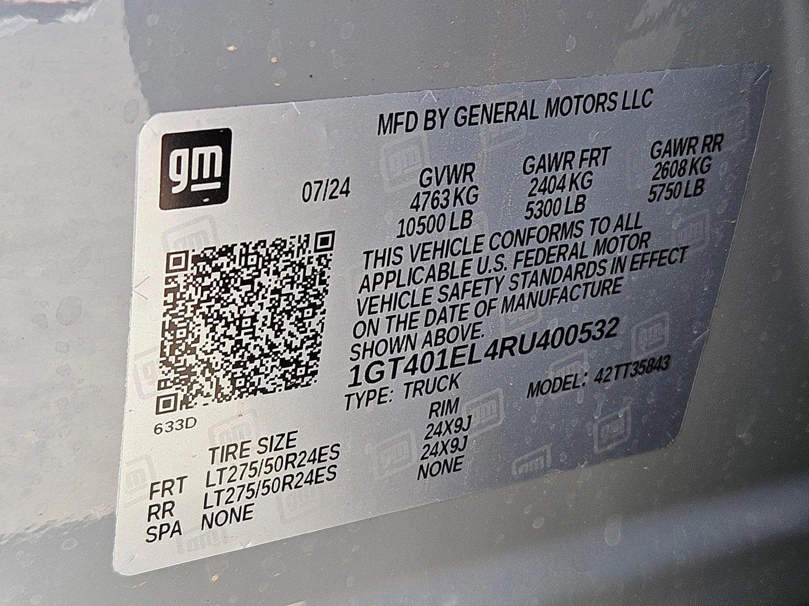 2024 GMC Sierra EV Vehicle Photo in HENDERSON, NV 89014-6702