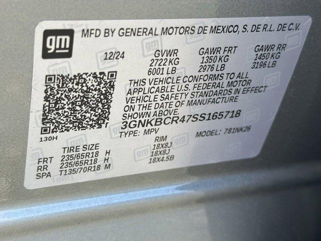 2025 Chevrolet Blazer Vehicle Photo in DALLAS, TX 75244-5909