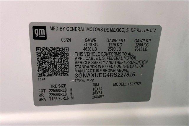 2024 Chevrolet Equinox Vehicle Photo in INDEPENDENCE, MO 64055-1314