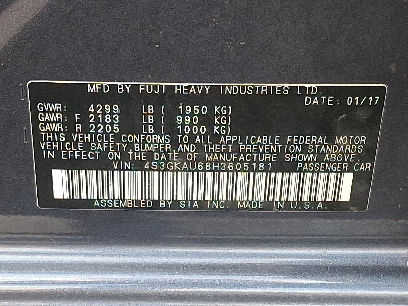2017 Subaru Impreza Vehicle Photo in Easton, PA 18045