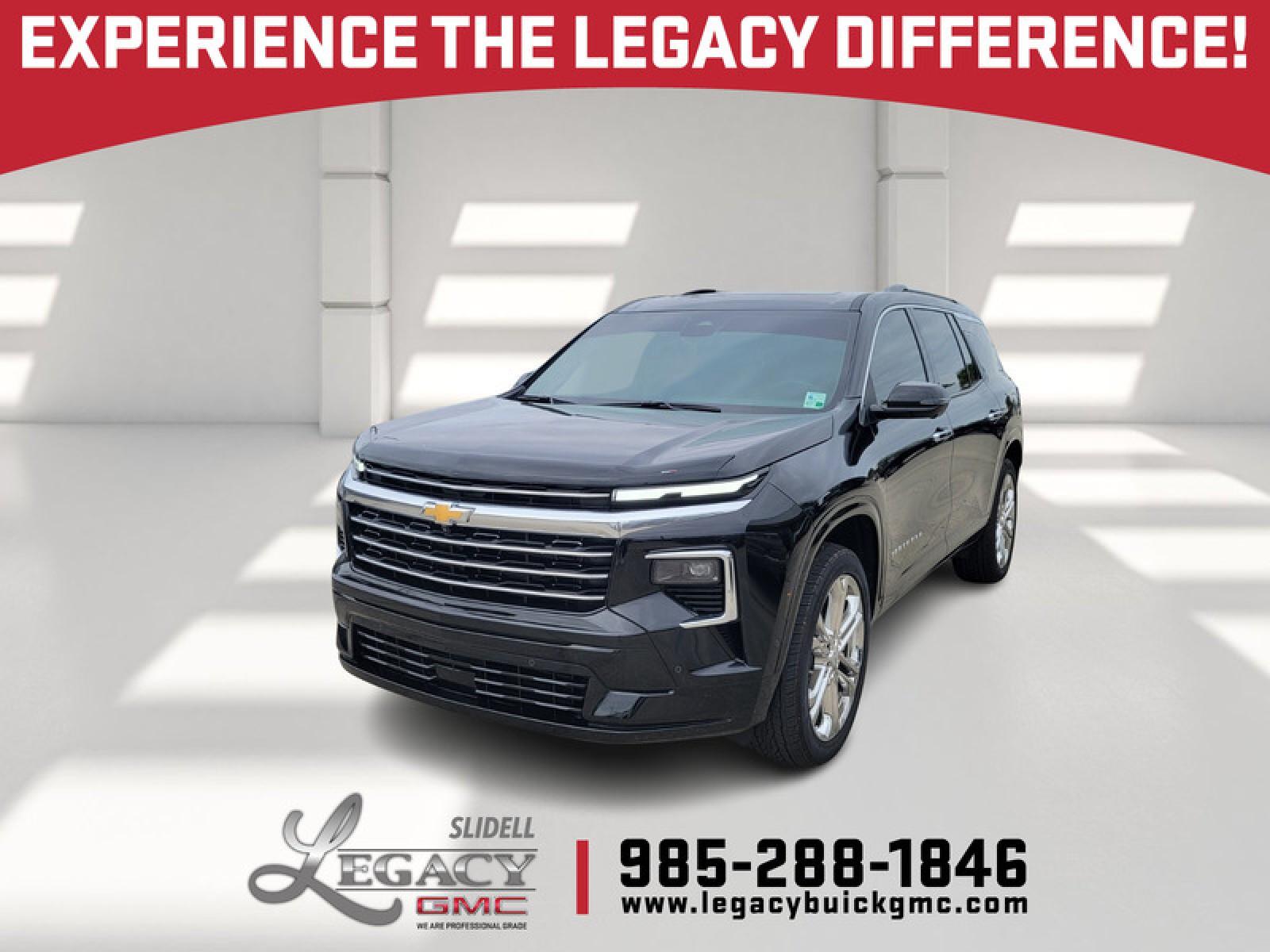 Mosaic Black Metallic 2025 Chevrolet Traverse High Country FWD SUV / Crossover Front-Wheel Drive 8-Speed Automatic