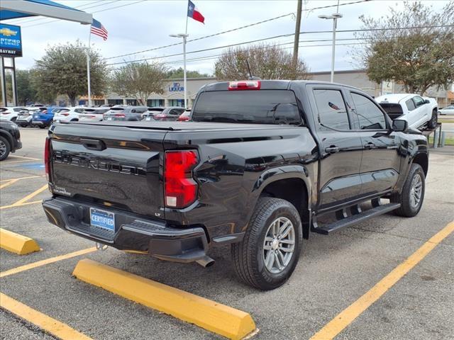 Certified 2024 Chevrolet Colorado LT with VIN 1GCGSCECXR1160682 for sale in Pearland, TX