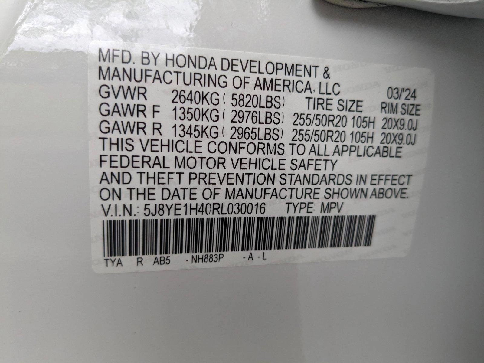 2024 Acura MDX Vehicle Photo in Sanford, FL 32771