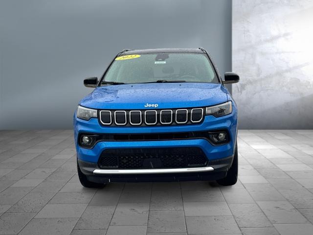 Used 2022 Jeep Compass Limited with VIN 3C4NJDCB6NT110827 for sale in Iowa City, IA