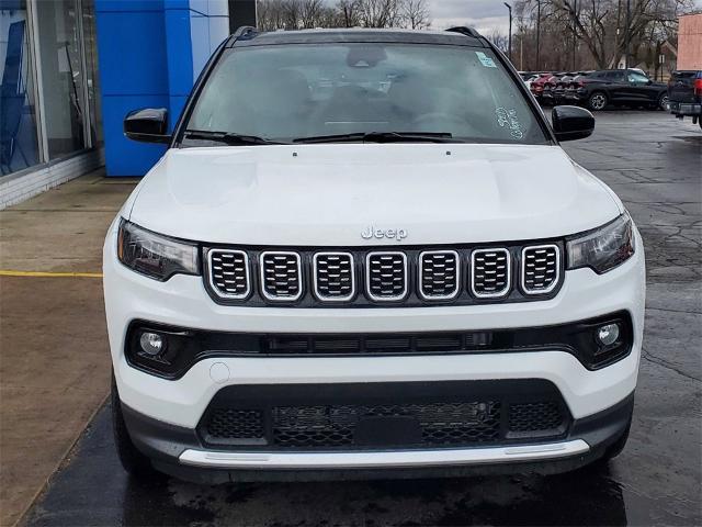 Used 2025 Jeep Compass Limited with VIN 3C4NJDCN6ST509128 for sale in Albion, MI