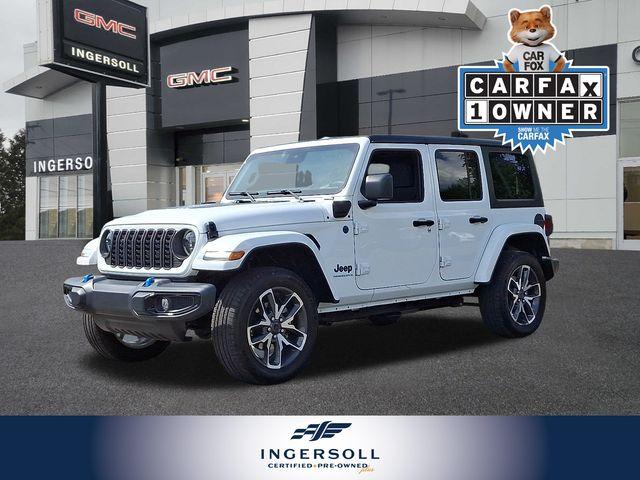2024 Jeep Wrangler 4xe Vehicle Photo in WATERTOWN, CT 06795-3318