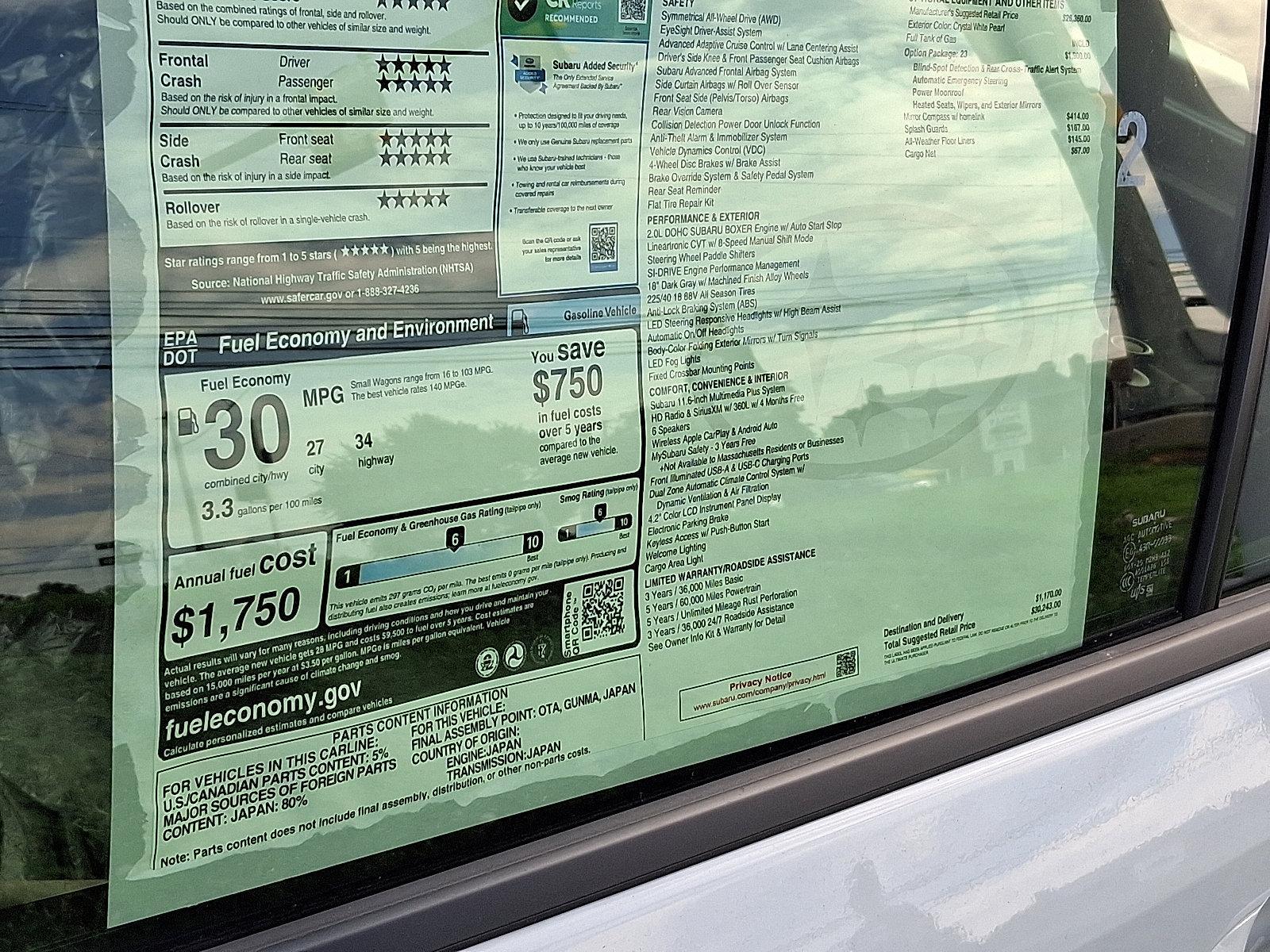 2025 Subaru Impreza Vehicle Photo in Harrisburg, PA 17111