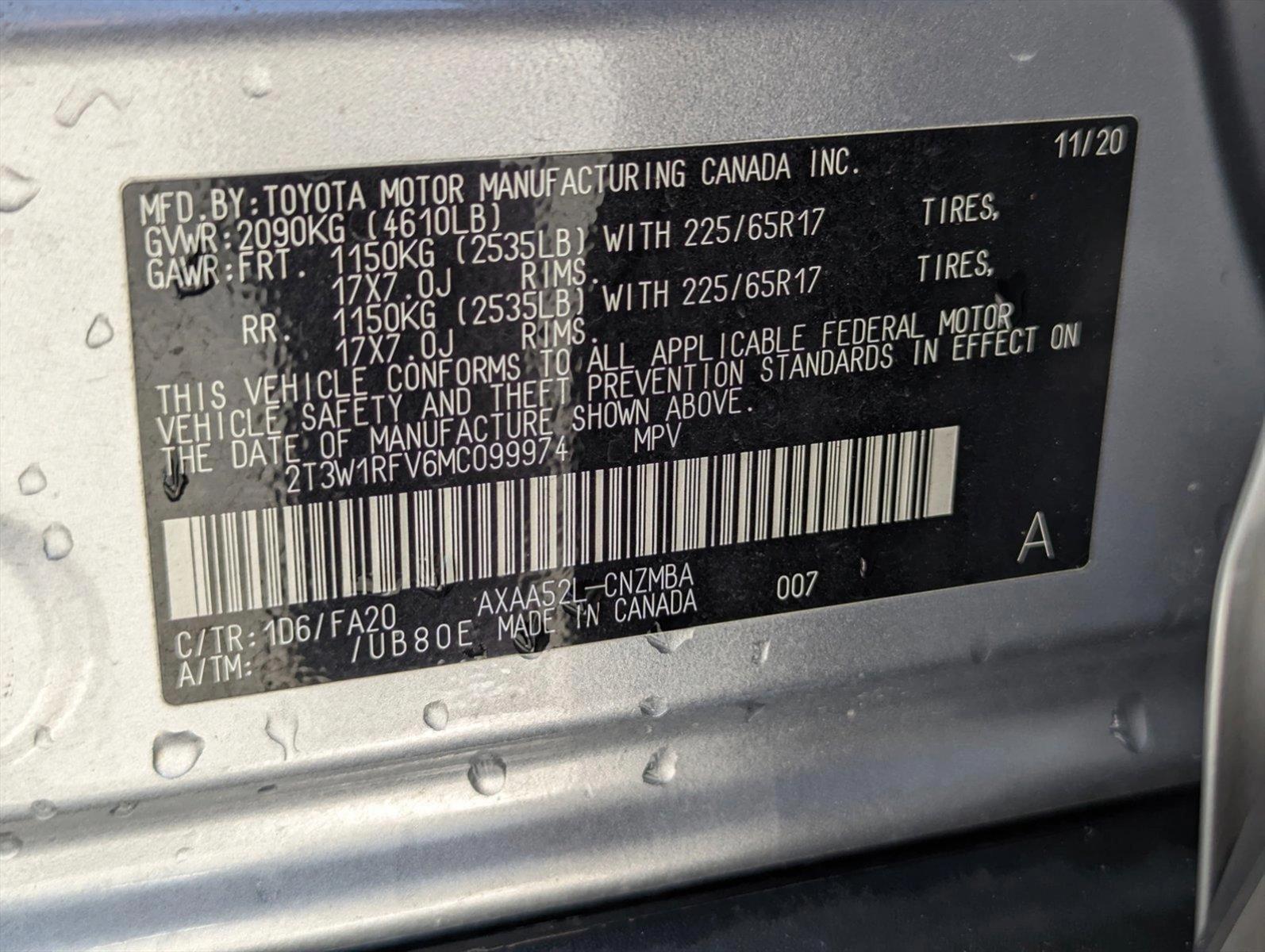 2021 Toyota RAV4 Vehicle Photo in Ft. Myers, FL 33907