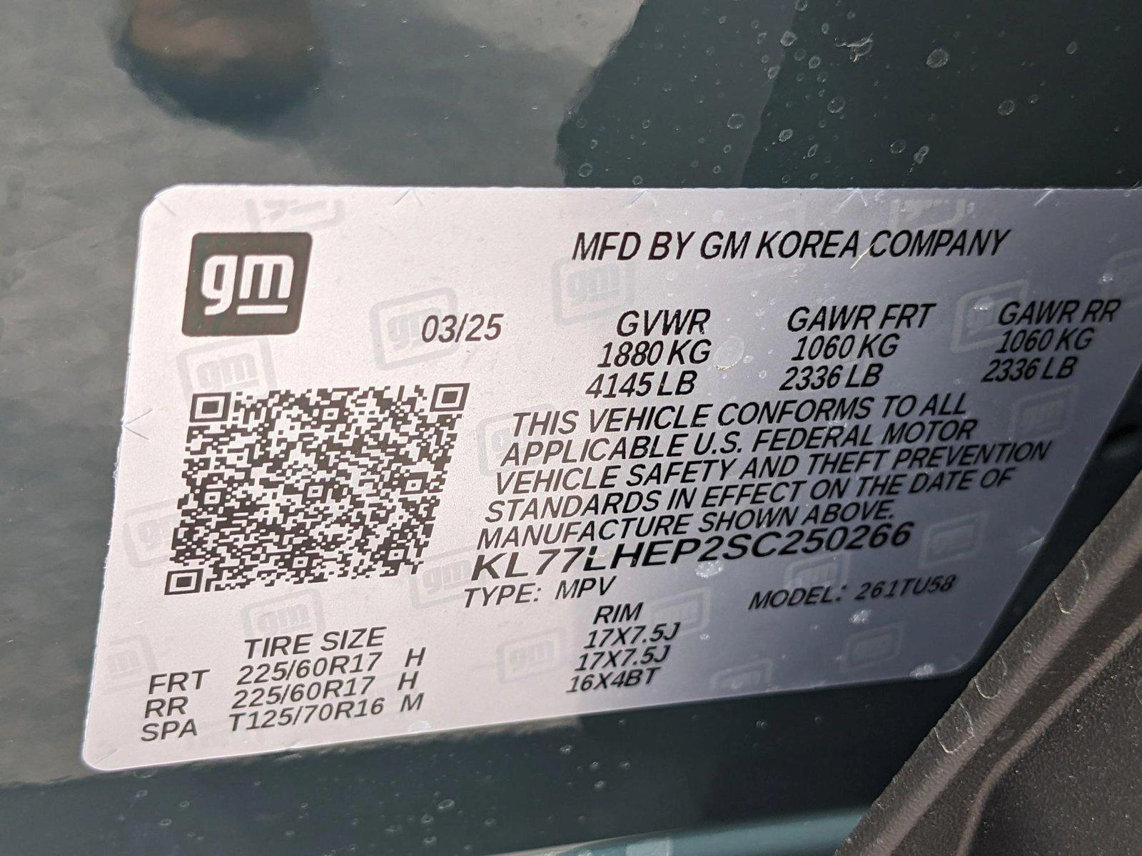 2025 Chevrolet Trax Vehicle Photo in MIAMI, FL 33172-3015