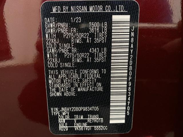 2023 Nissan Armada Vehicle Photo in Appleton, WI 54913