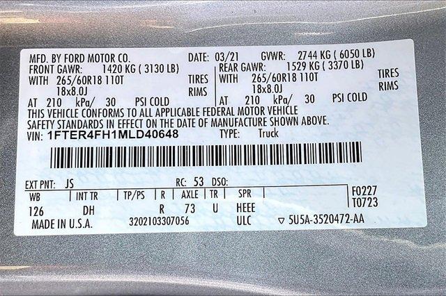 2021 Ford Ranger Vehicle Photo in INDEPENDENCE, MO 64055-1314
