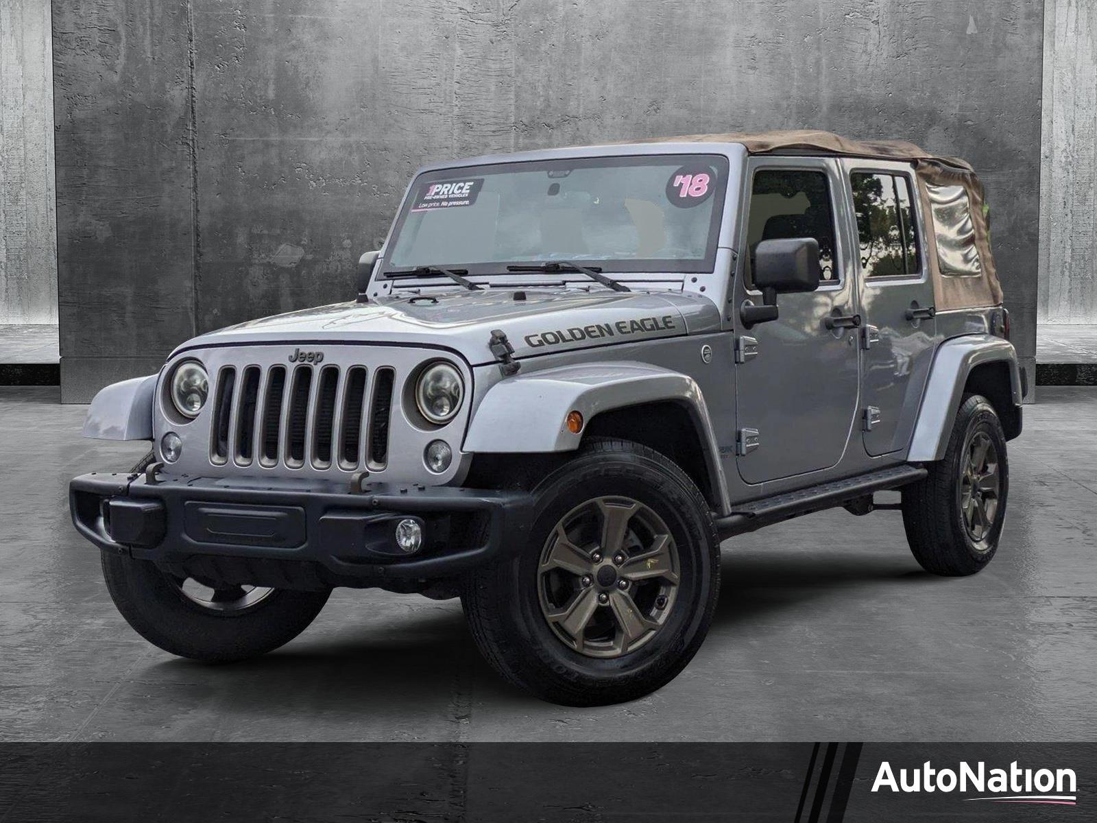 2018 Jeep Wrangler JK Unlimited Vehicle Photo in GREENACRES, FL 33463-3207