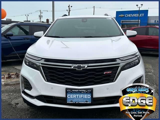 Certified 2022 Chevrolet Equinox RS with VIN 2GNAXWEV4N6130313 for sale in Freeport, NY