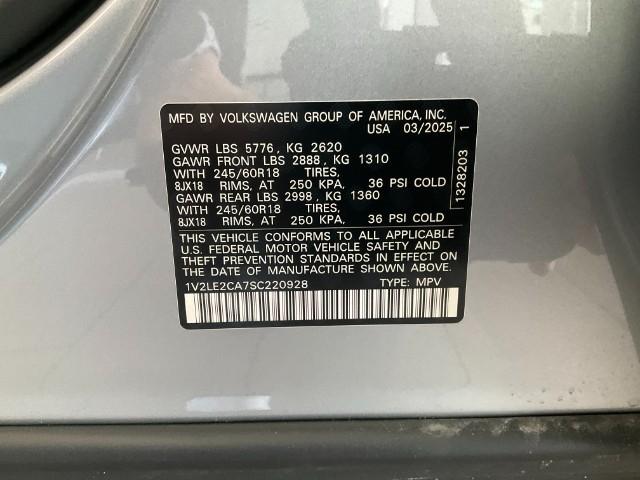 2025 Volkswagen Atlas Cross Sport Vehicle Photo in Oshkosh, WI 54904