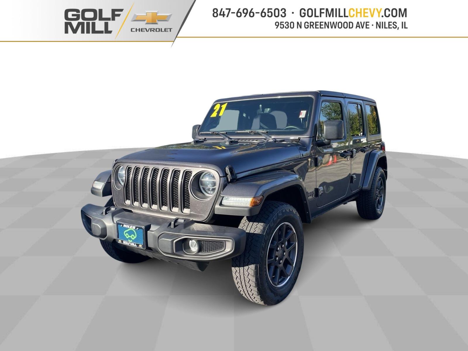 2021 Jeep Wrangler Vehicle Photo in Saint Charles, IL 60174