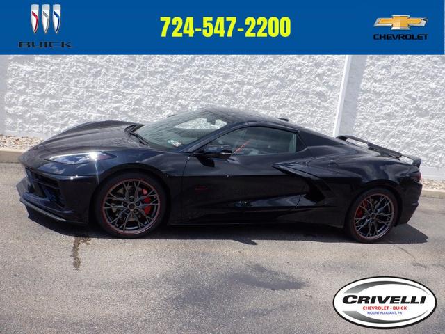 Used 2023 Chevrolet Corvette 3LT with VIN 1G1YC3D4XP5502612 for sale in Mount Pleasant, PA