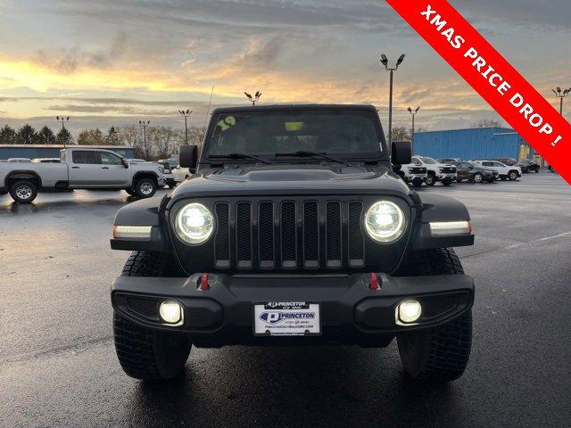 Used 2019 Jeep Wrangler Unlimited Rubicon with VIN 1C4HJXFN4KW689066 for sale in Princeton, IL