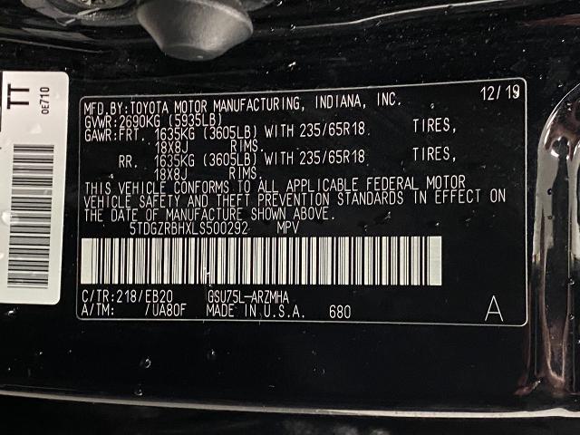 2020 Toyota Highlander Vehicle Photo in Appleton, WI 54913