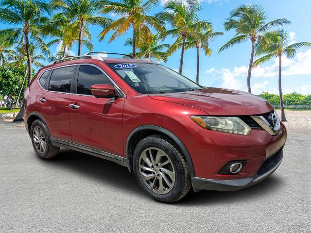 Used 2015 Nissan Rogue SL with VIN 5N1AT2MT9FC882249 for sale in Quincy, FL