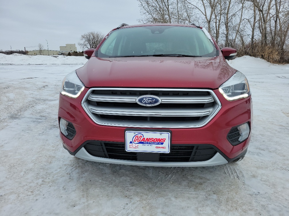 Used 2017 Ford Escape Titanium with VIN 1FMCU9J98HUB44074 for sale in Grafton, ND