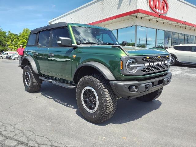 Used 2022 Ford Bronco 4-Door Badlands with VIN 1FMEE5DP0NLB64989 for sale in Winchester, VA