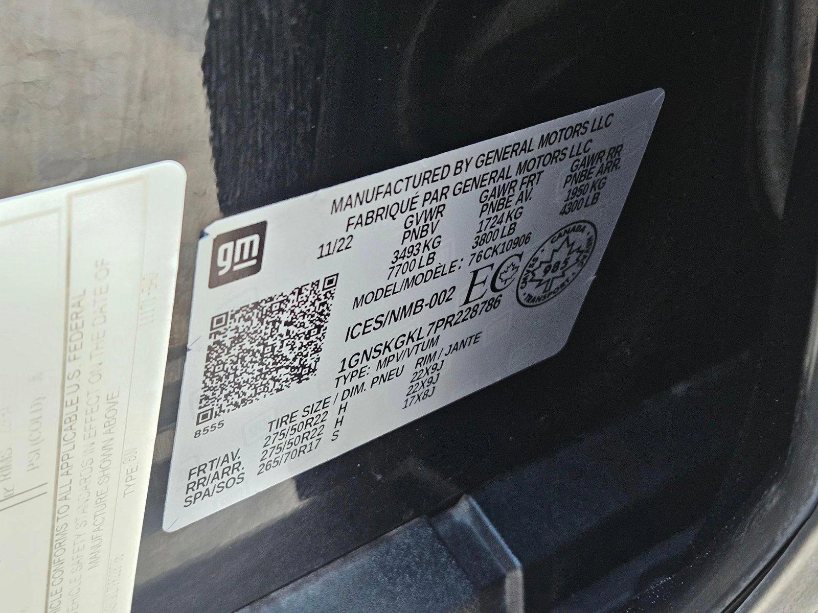 2023 Chevrolet Suburban Vehicle Photo in AMARILLO, TX 79106-1809