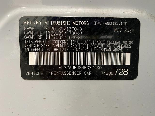 2024 Mitsubishi Mirage Vehicle Photo in Appleton, WI 54913