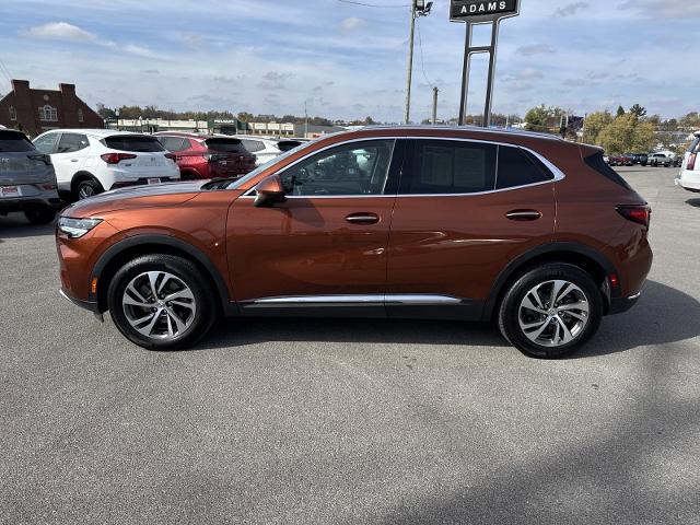 Certified 2022 Buick Envision Essence with VIN LRBFZNR42ND067409 for sale in Richmond, KY