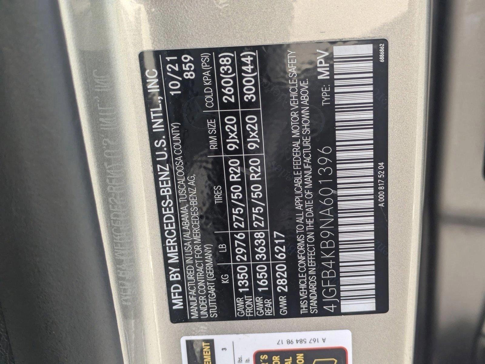 2022 Mercedes-Benz GLE Vehicle Photo in Sarasota, FL 34231